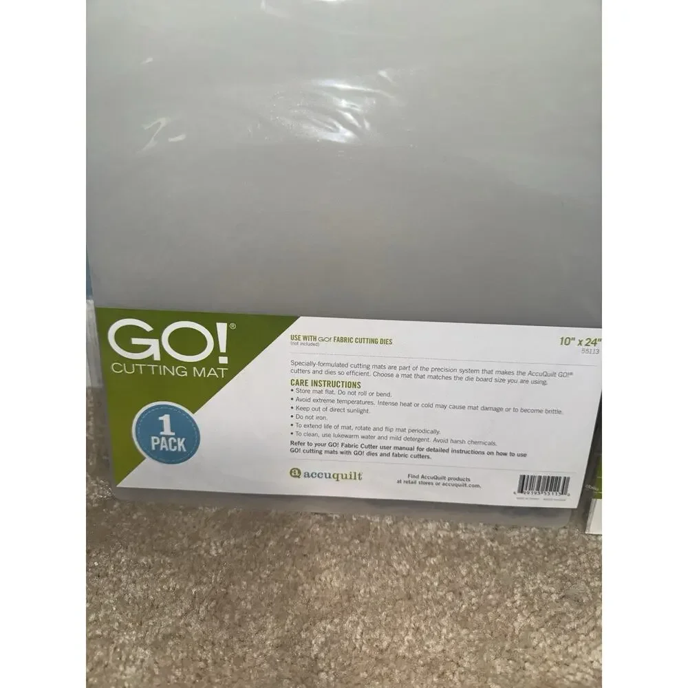 Accuquilt GO! Cutting Mat Lot 2 10